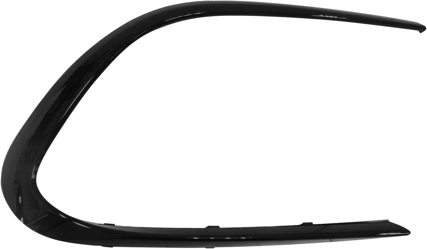 Grille Molding Fr Rh Bright Black Rubber Trim - Mercedes Cla45 Amg 2017-2019