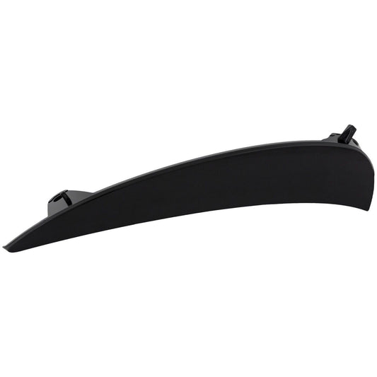 Bumper Molding Fr Lh Outer Bright Black Fits E450 W/ Amg Coupe/ Convertible For E350/ E450 Sdn/ Wagon - Mercedes E450 2021-2023 | Mercedes E350 2021-2023