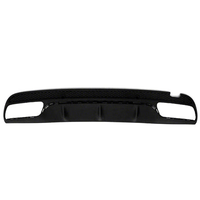 Bumper Lower Rr W/O Amg Carbon Fiber Texture Black - Mercedes C63 Amg (4-Door) 2015-2018