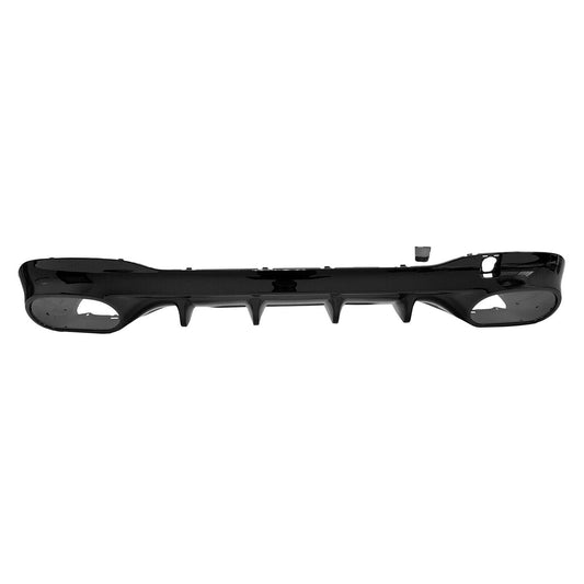 Bumper Rr Lower Bright Black W/Tow Hook / Aerodynamic Pkg - Mercedes Cla35 Amg 2020-2023 | Mercedes Cla45 Amg 2020-2023