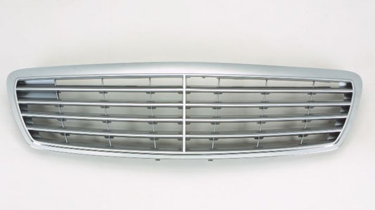 Grille Silver W/Chrome Frame (Elegance Pkg) - Mercedes E500 2003-2006 | Mercedes E320 2003-2006 | Mercedes E350 2006
