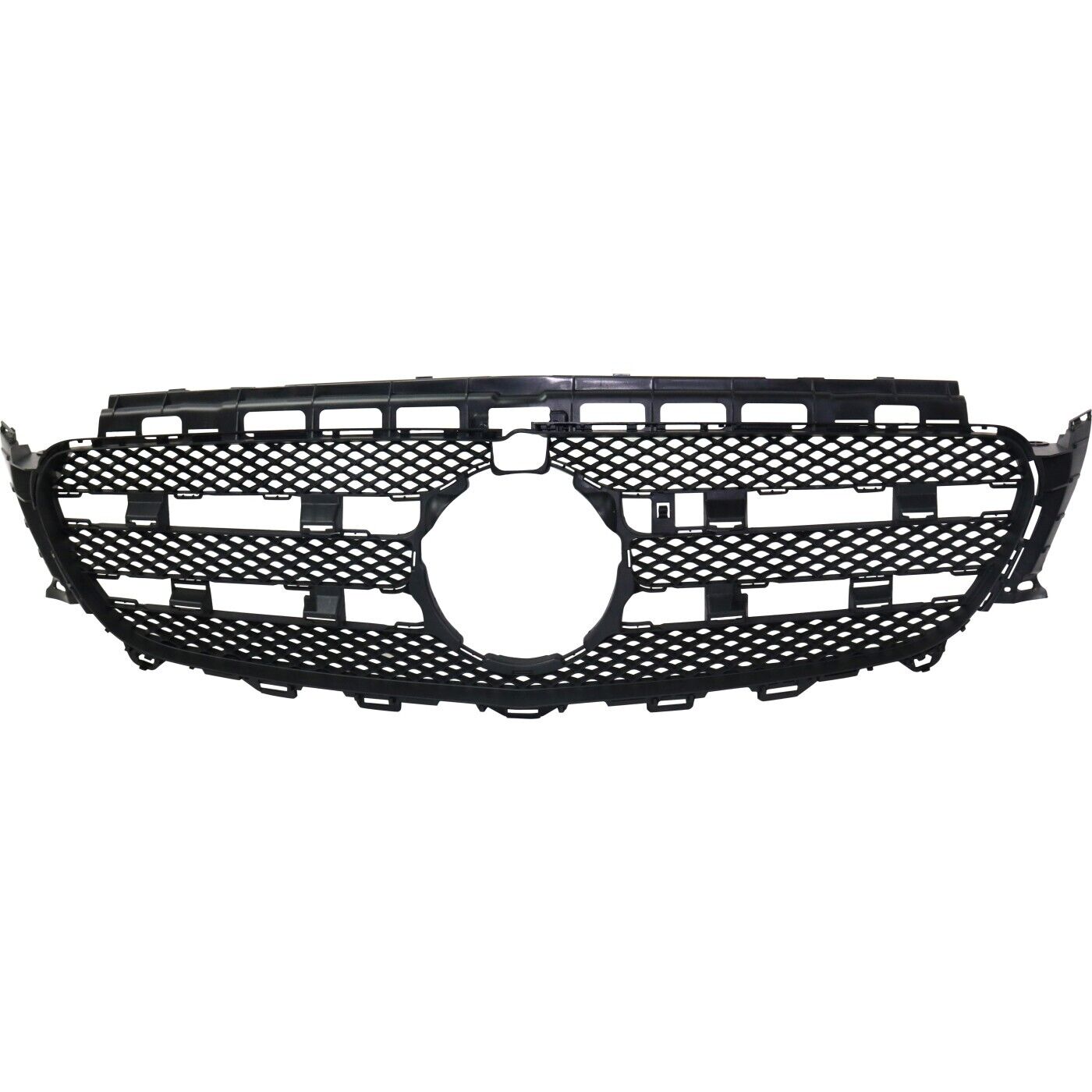 Grille Textured Black Finish W/Camera W/O Moldings/Emblem - Mercedes E400 2017-2018 | Mercedes E450 2019-2020 | Mercedes E300 2017-2019