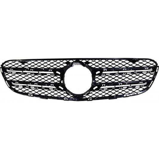 Grille Fr Matte Black W/O Moldings/Emblem/Base / Camera/Amg - Mercedes Glc350E 2018-2019 | Mercedes Glc300 4Matic (Suv-253.949) 2016-2019 | Mercedes Glc300 Rwd (Suv-253.948) 2016-2019