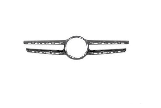 Grille Molding Fr Bright Black W/O Camera - Mercedes E450 2019-2020 | Mercedes E300 2017-2019 | Mercedes E350 2020