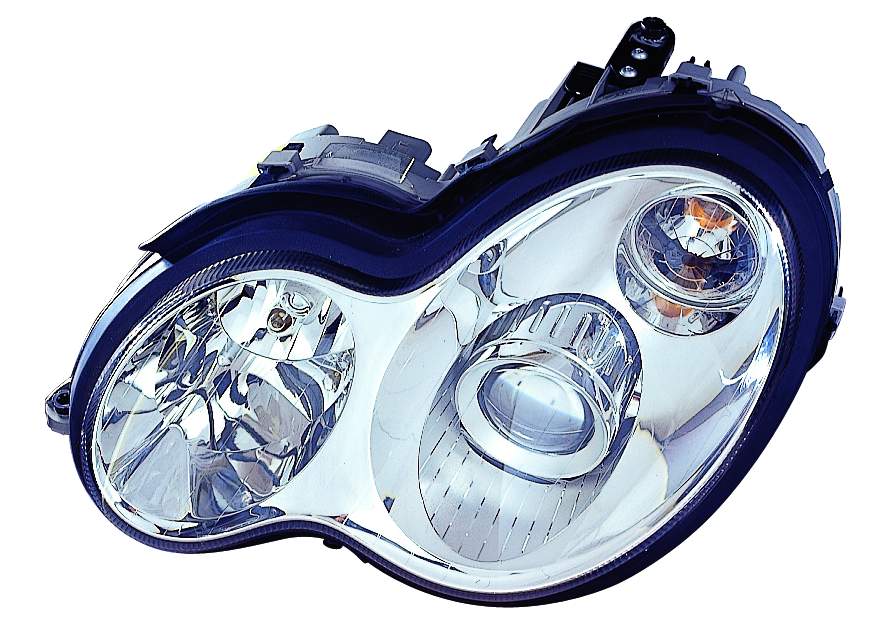 Head Lamp Lh W/Bi-Xenon Type Sdn/Wgn (W/O Bulb/Module Exclude C55) Hq - Mercedes C350 2006-2007 | Mercedes C230 2003-2007 | Mercedes C320 2002-2005