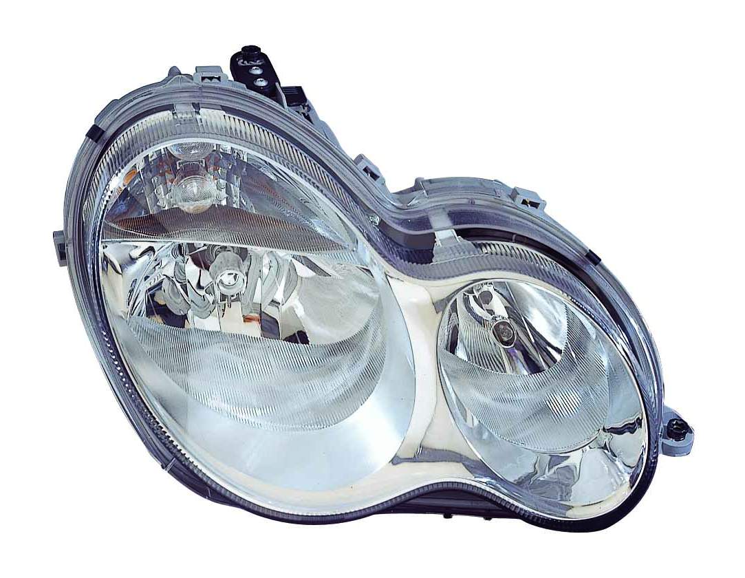 Head Lamp Lh Halogen Hq - Mercedes C350 2006-2007 | Mercedes C230 2005-2007 | Mercedes C320 2005