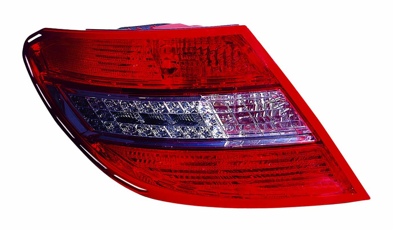 Tail Lamp Lh Led W/Curve Lighting Hq - Mercedes C63 Amg (4-Door) 2008-2011 | Mercedes C230 2008-2009 | Mercedes C250 2010-2011