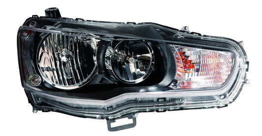 Head Lamp Rh Halogen From Nov 02 2008 Hq - Mitsubishi Lancer 08-1216-17 | Mitsubishi Lancer Sportback 10-1115