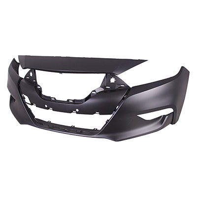 Bumper Fr Primed W/O Sensor Hole - Nissan Maxima 2016-2018