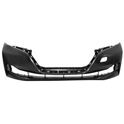 Bumper Fr Primed W/O Lower Valance Hole For S/Sv/Sl W/O Plus Models - Nissan Leaf 2018-2025