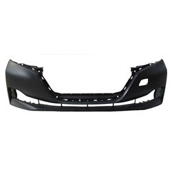 Bumper Fr Primed W/Lower Valance Hole For S/Sv/Sl W/Plus Models - Nissan Leaf 2018-2025