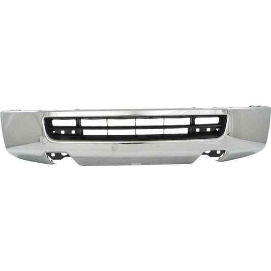 Bumper Face Bar Fr Chrome W/O Fog Lamps Steel - Nissan Nv3500 2012-2021 | Nissan Nv1500 2012-2021 | Nissan Nv2500 2012-2021