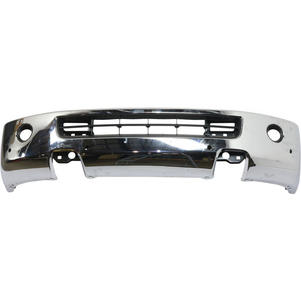 Bumper Face Bar Fr Chrome W/Fog Lamps - Nissan Nv3500 2012-2021 | Nissan Nv1500 2012-2021 | Nissan Nv2500 2012-2021