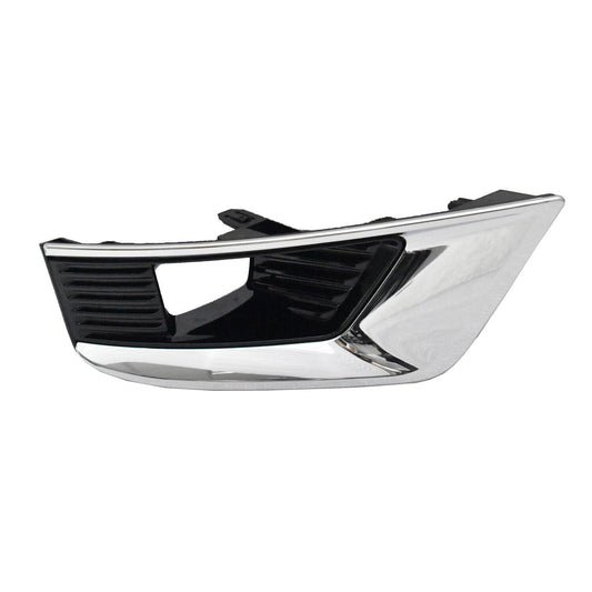 Fog Lamp Bezel Fr Rh Gloss Black Chrome Trim - Nissan Armada (2017-) 2021-2024