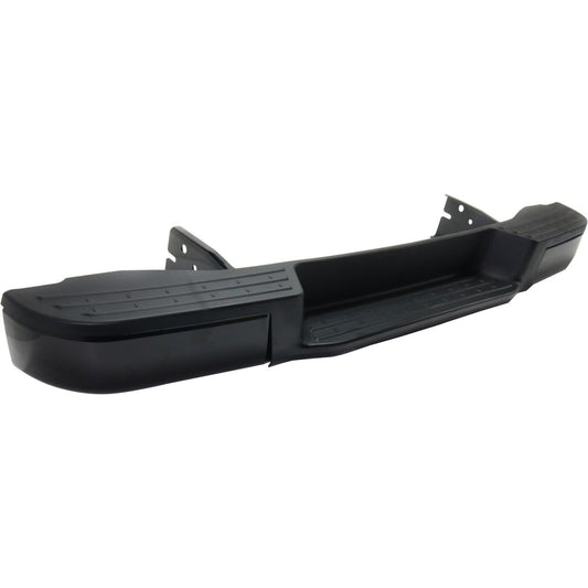 Bumper Step Face Bar Rr Black W/O Sensor Steel With Pad - Nissan Nv3500 2012-2021 | Nissan Nv1500 2012-2021 | Nissan Nv2500 2012-2021