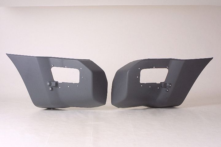 Bumper End Rr Rh Matte-Gray Textured - Infiniti Qx56 2008-2010 | Nissan Armada (2005-) 2007-2015 | Nissan Frontier Pickup 2008-2018