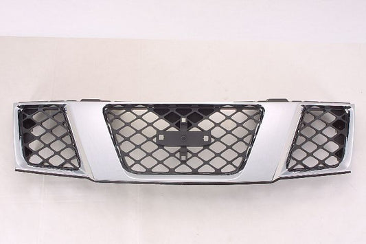 Grille Chrome/Black - Nissan Frontier Pickup 2005-2008