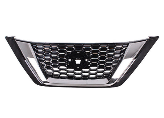 Grille Fr Ptd Black W/Chrome Molding W/O Camera - Nissan Murano 2015-2024