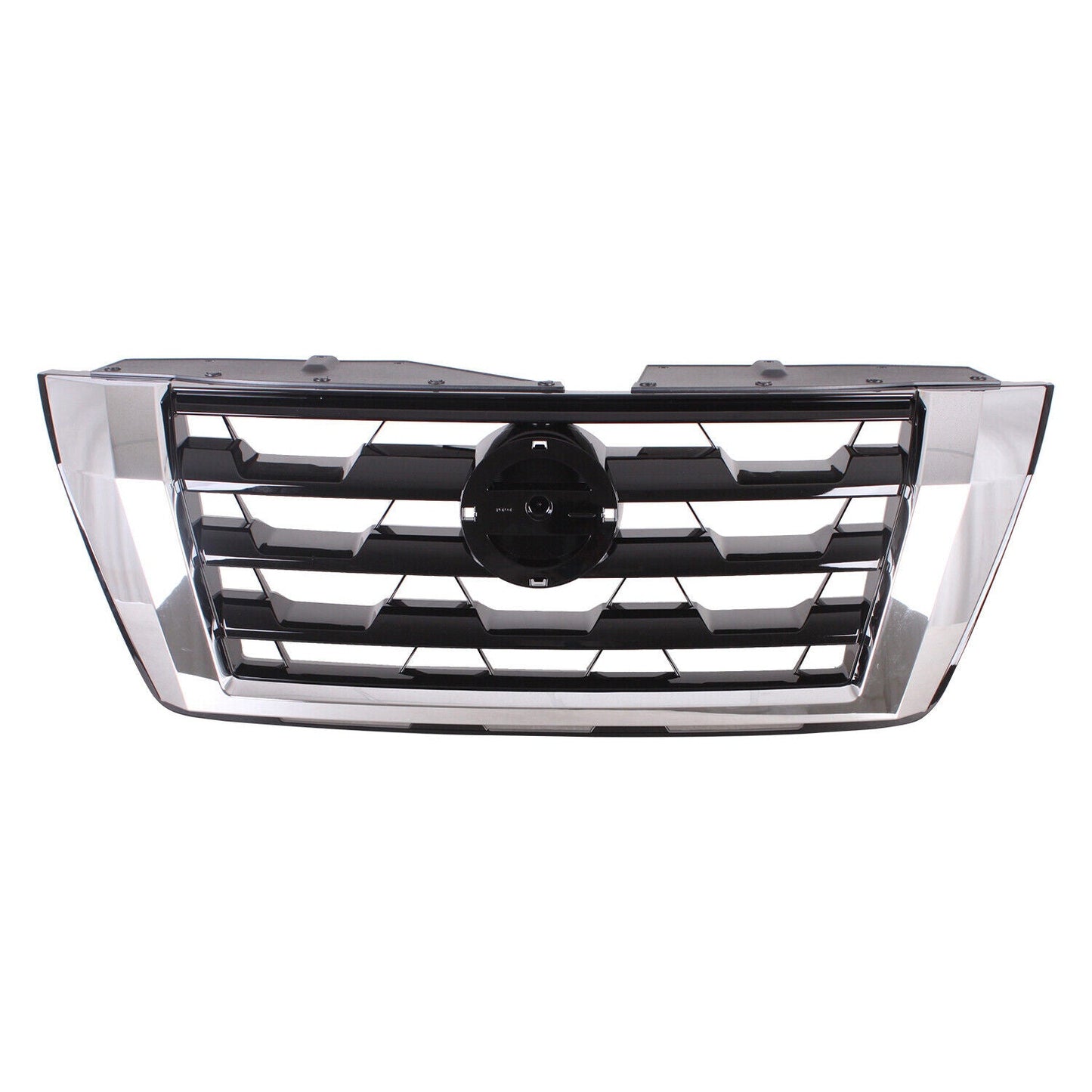 Grille Fr Ptd Black W/Chrome Frame Use W/Camera - Nissan Armada (2017-) 2021-2024