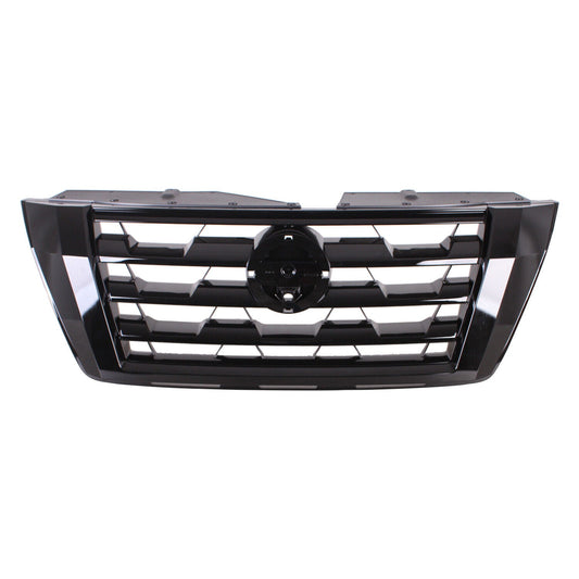 Grille Fr Ptd Black W/Black Frame Use W/Camera - Nissan Armada (2017-) 2021-2024