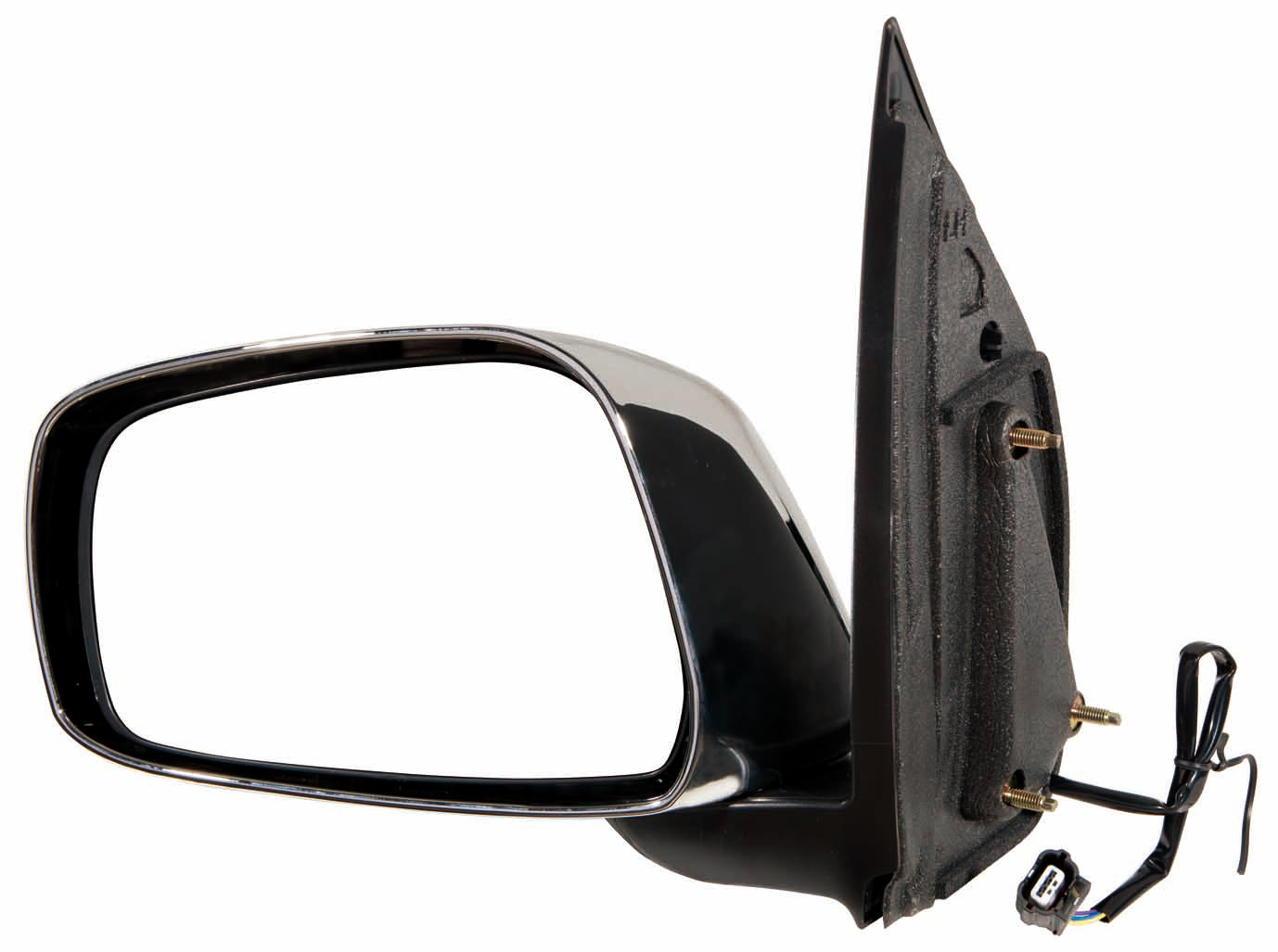 Door Mirror Lh Power Extended Cab Le Chrome - Nissan Frontier Pickup 2005-2008