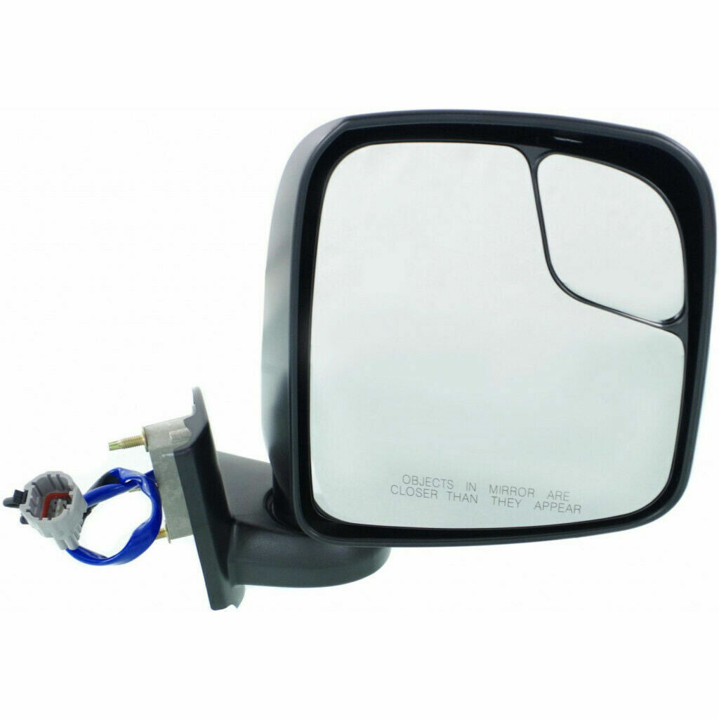 Door Mirror Rh Power Textured Htd - Nissan Nv200 2013-2021 | Chevrolet City Express 2015-2018