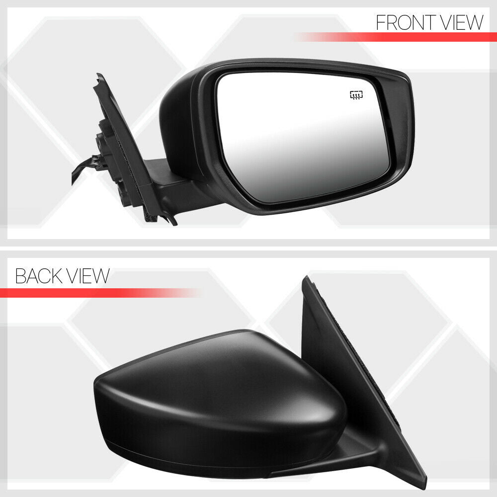 Door Mirror Rh Power Htd Convex Glass W/Blind Spot Detection W/O Signal - Nissan Kicks 2021-2024