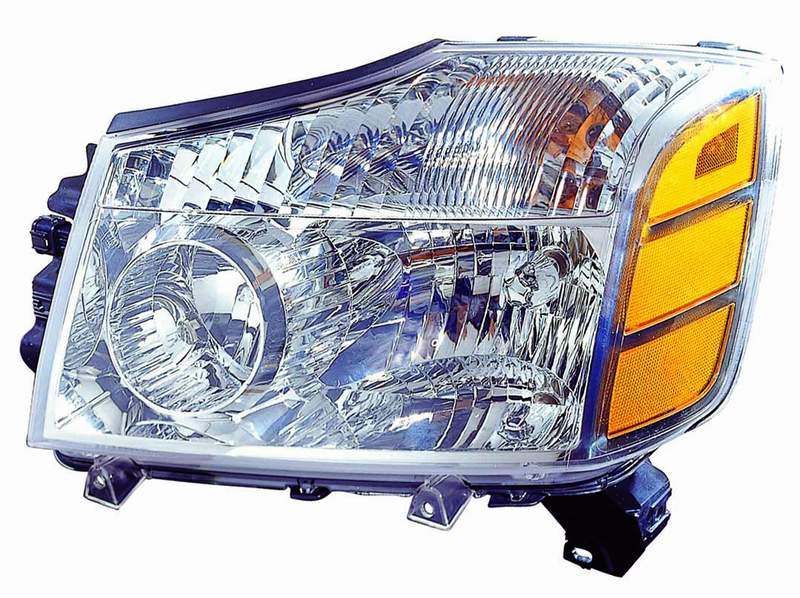 Head Lamp Lh Hq - Nissan Titan Pickup 2004-2007 | Nissan Armada (2005-) 2005-2007