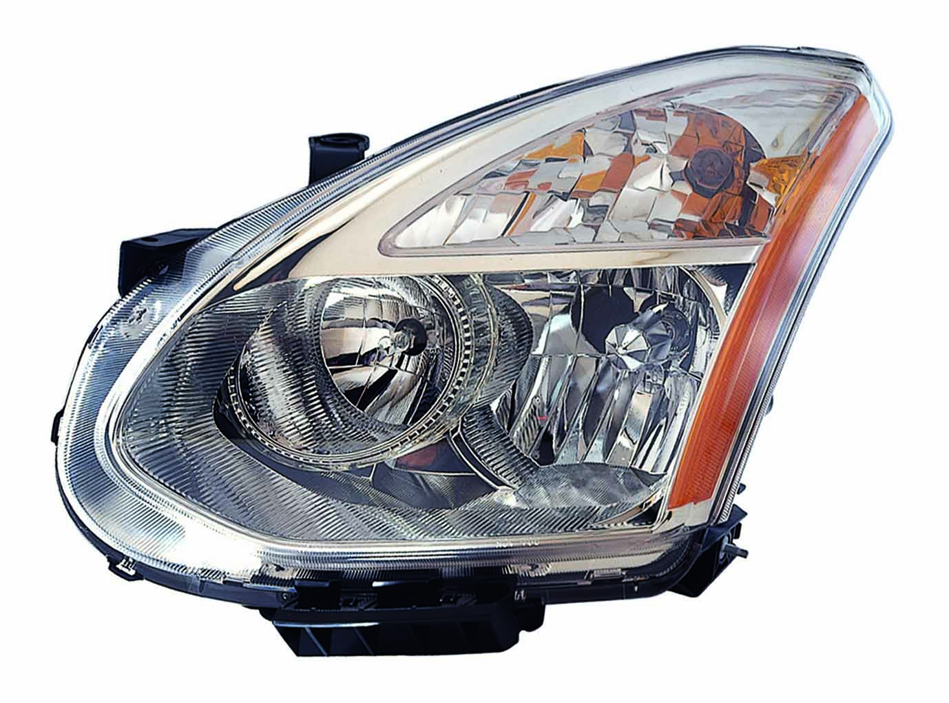 Head Lamp Lh Halogen Hq - Nissan Rogue 2008-2010