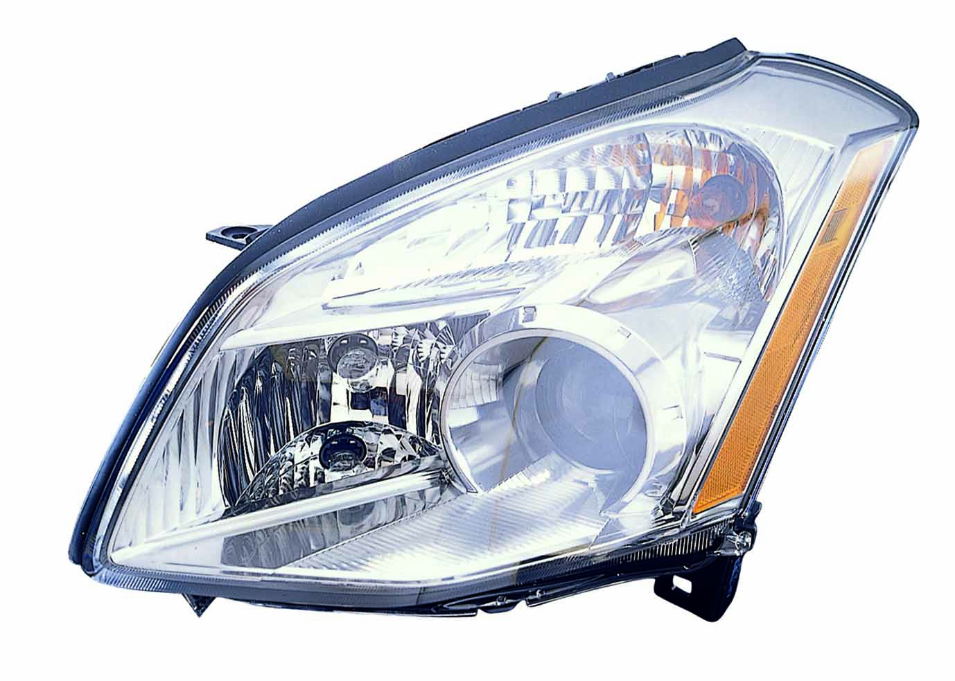 Head Lamp Lh Halogen Hq - Nissan Maxima 2004-2008