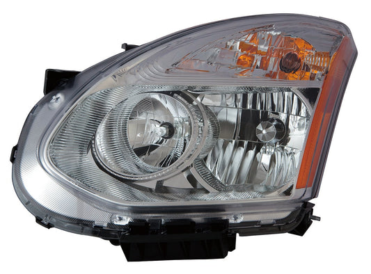 Head Lamp Lh Halogen Hq - Nissan Rogue 2008-2013