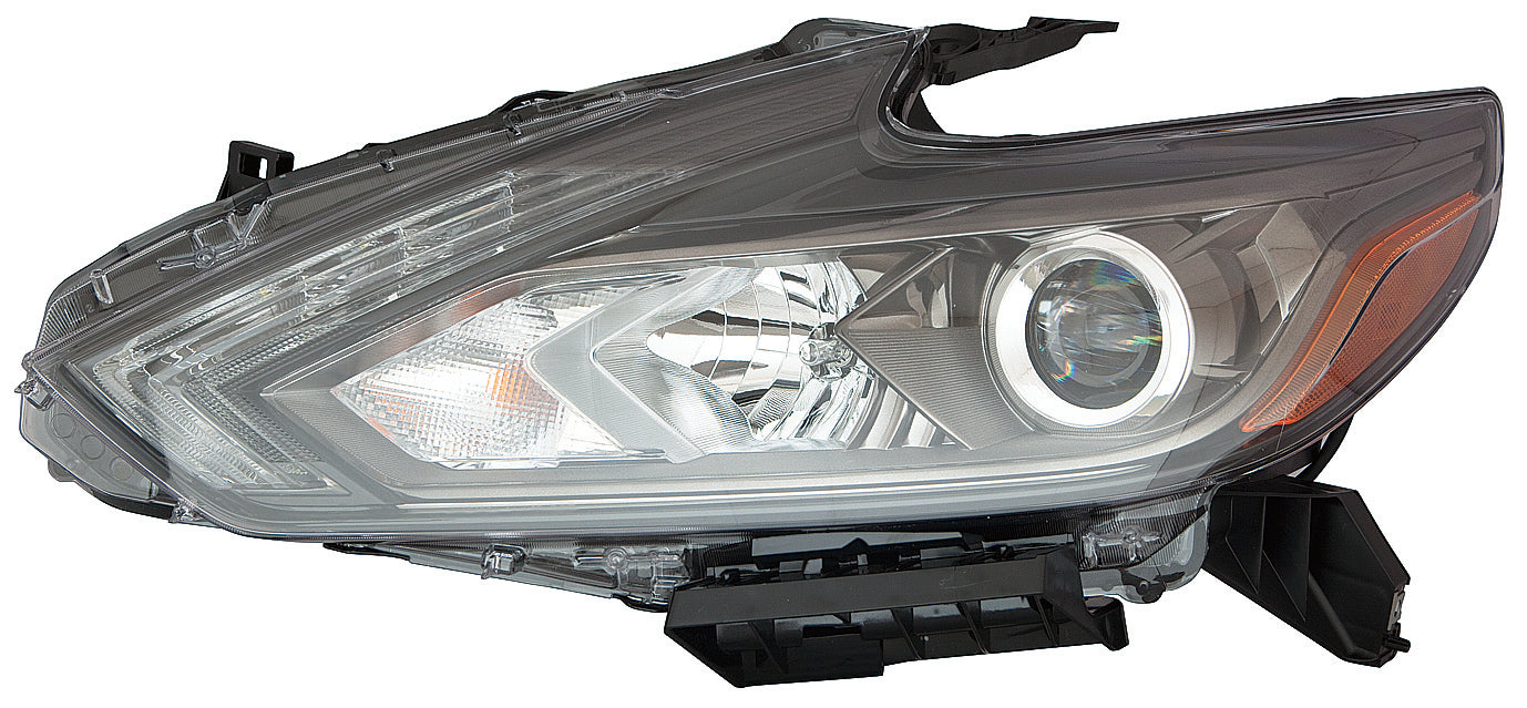 Head Lamp Lh Led W/Drl/Smoked Bezel Hq - Nissan Altima 2014-2018