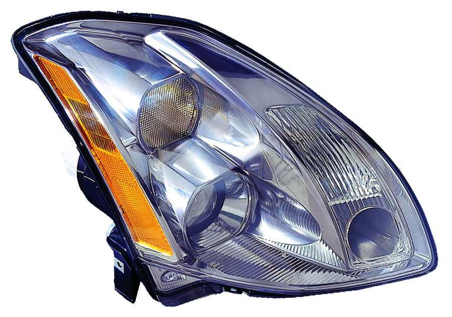 Head Lamp Rh Halogen Hq - Nissan Maxima 2004-2006