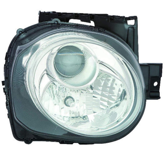 Head Lamp Rh (Round) Halogen Hq - Nissan Juke 2015-2017