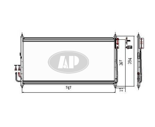 Condenser (3248) - Nissan Murano 2006-2007