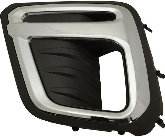 Fog Lamp Bezel Fr Lh Chrome/Textured Black Use W/Led Fogs Touring Model - Subaru Forester 2019-2021