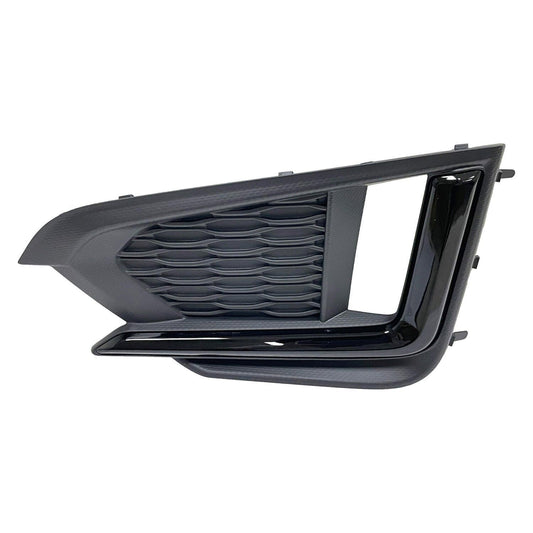 Fog Lamp Cover Lh Textured Black W/Gloss Black / Drl - Subaru Impreza 2017-2019