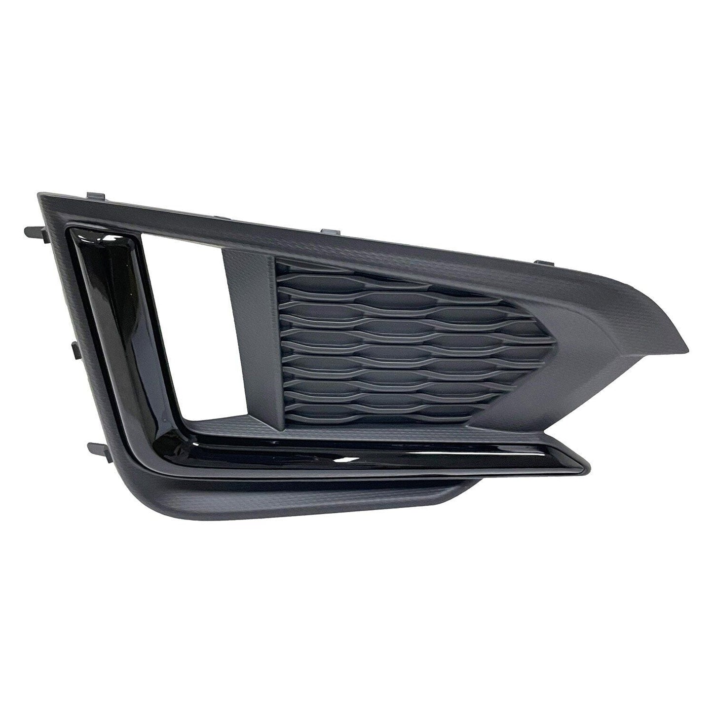 Fog Lamp Cover Rh Textured Black W/Gloss Black / Drl - Subaru Impreza 2017-2019
