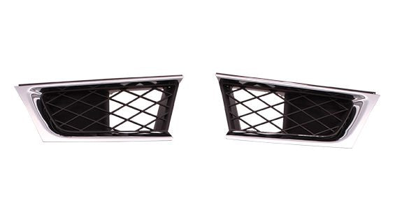 Grille Lh Outer Matt-Black W/Chrome Mldg (Impreza/Outback) - Subaru Impreza 2006-2007