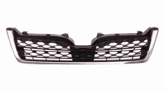 Grille Matte Dark Gray W/Chrome Mldg 2.5L (Bumper Mounted) - Subaru Forester 2014-2016