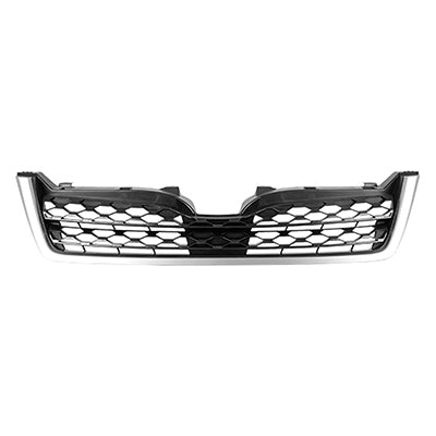 Grille 2.5L Matte Dark Gray W/Painted Gray Moulding - Subaru Forester 2014-2016