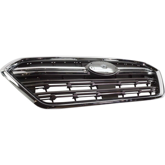 Grille Dark Gray W/Chrome Moulding/Frame - Subaru Outback (Mid-Size Wagon) 2018-2019
