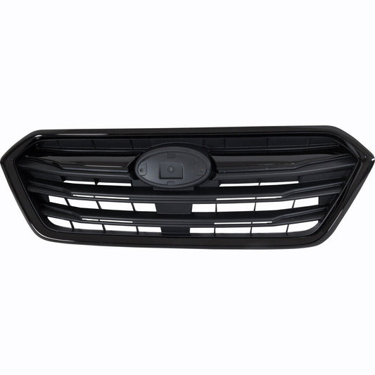 Grille Fr Matte Black W/Black Molding W/O Emblem - Subaru Legacy 2018-2019