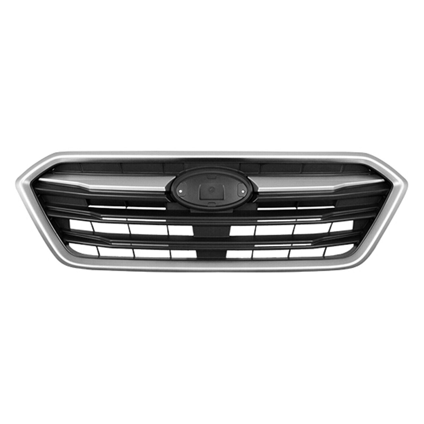 Grille Fr Black W/Silver Molding W/O Emblem - Subaru Legacy 2018-2019