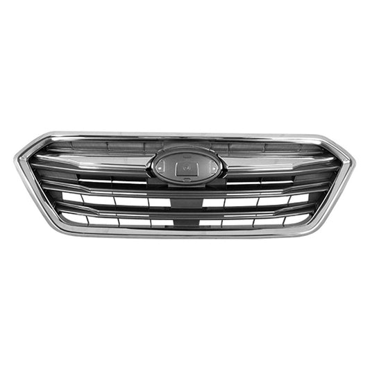 Grille Fr Dark Gray W/Chrome Molding W/O Emblem - Subaru Legacy 2018-2019
