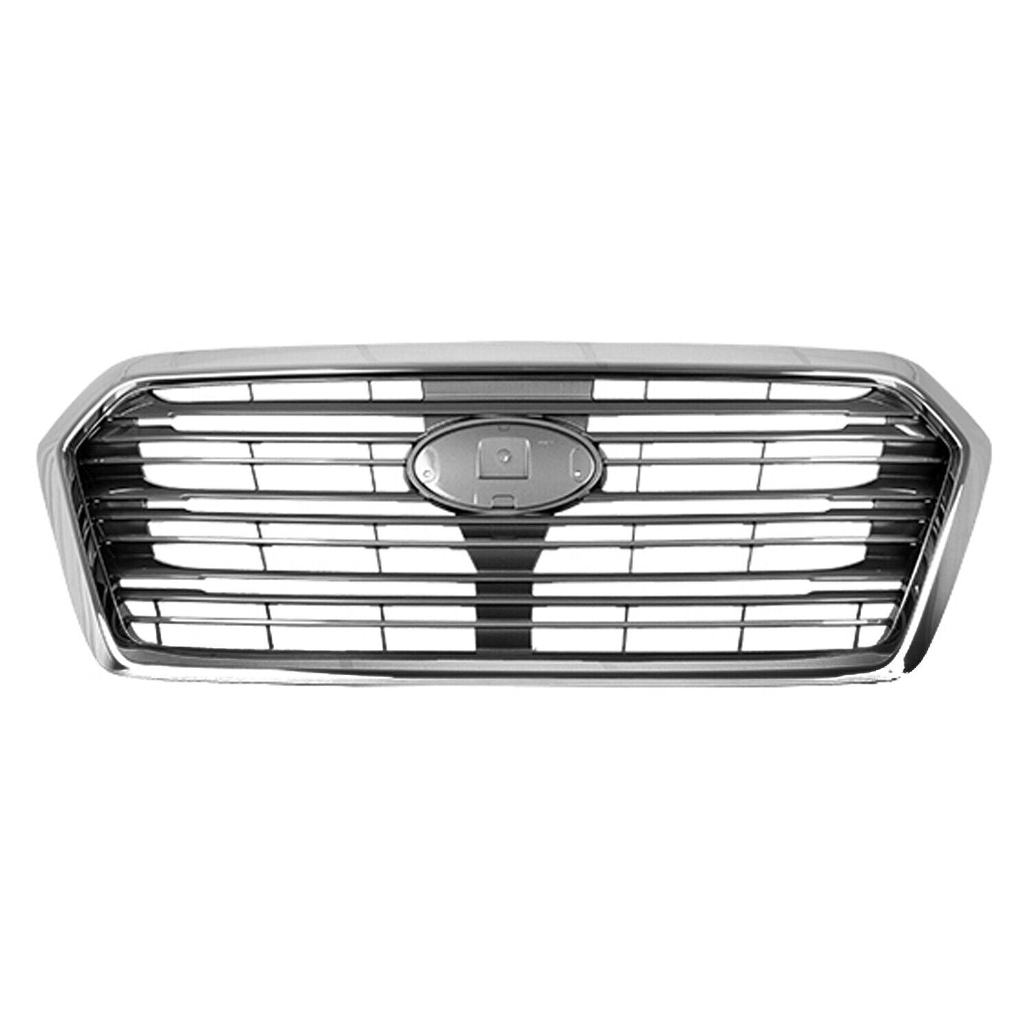 Grille Exclude Premier/Touring Models W/O Camera Silver W/Chrome Frame - Subaru Ascent 2019-2022