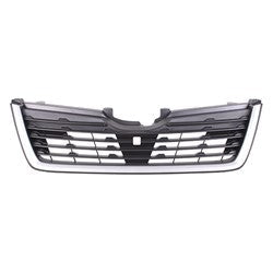 Grille Matte Black W/Silver Moulding Base/Premium Model - Subaru Forester 2019-2021