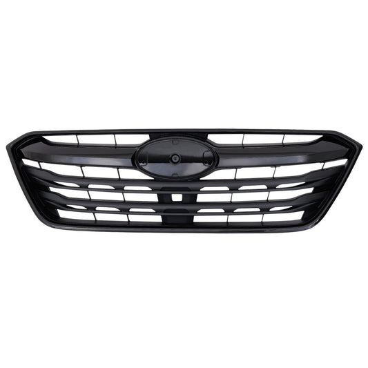 Grille Fr Gloss Black W/Black Molding W/O Emblem Exclude Wilderness For 2.4L - Subaru Outback (Mid-Size Wagon) 2020-2022