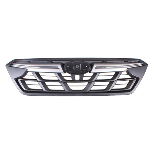 Grille Fr Black W/Upper Argent Molding W/Chrome Insert Strip W/O Emblem For 2.5 - Subaru Crosstrek 2021-2023
