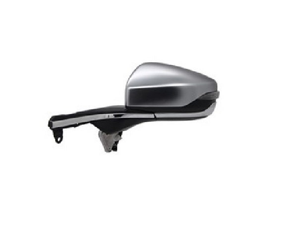 Door Mirror Lh Power Htd Satin Chrome W/Blind Spot/Power Fold/Memory/Signal - Subaru Legacy 2020-2022